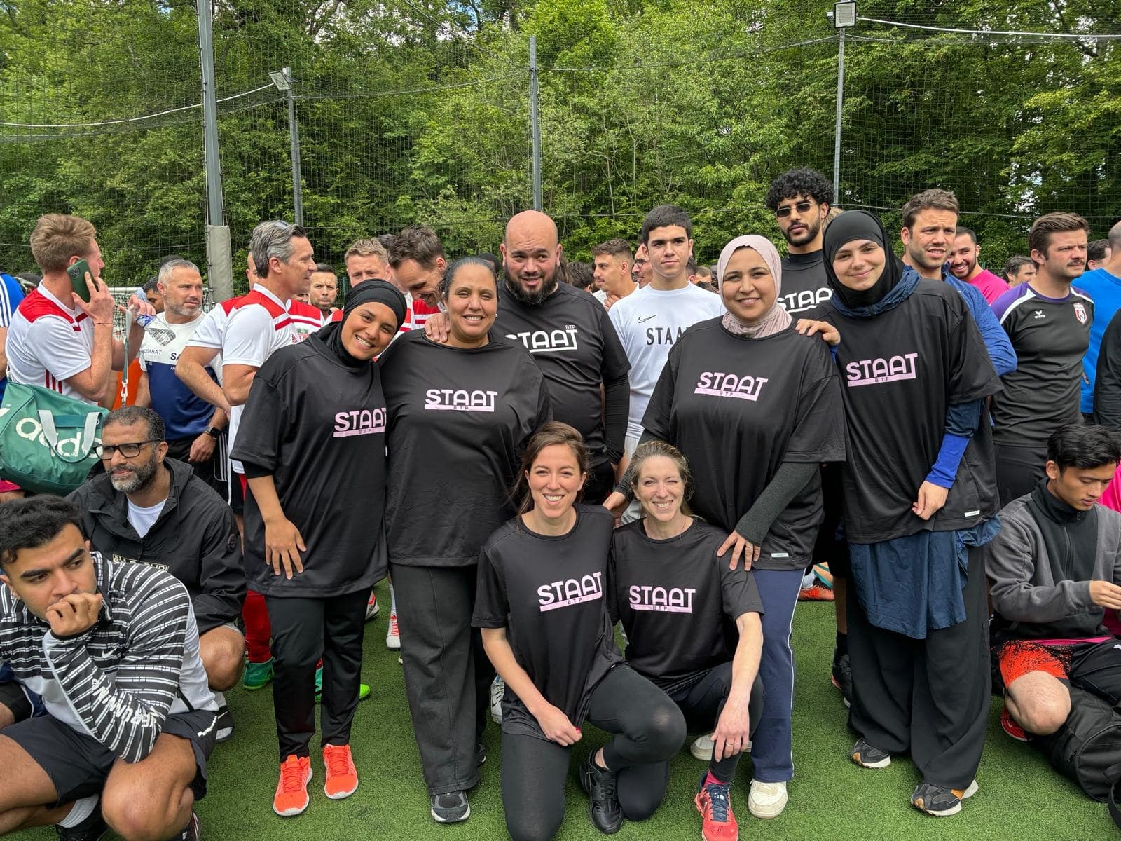 Participation au Tournoi des légendes du football du bâtiment